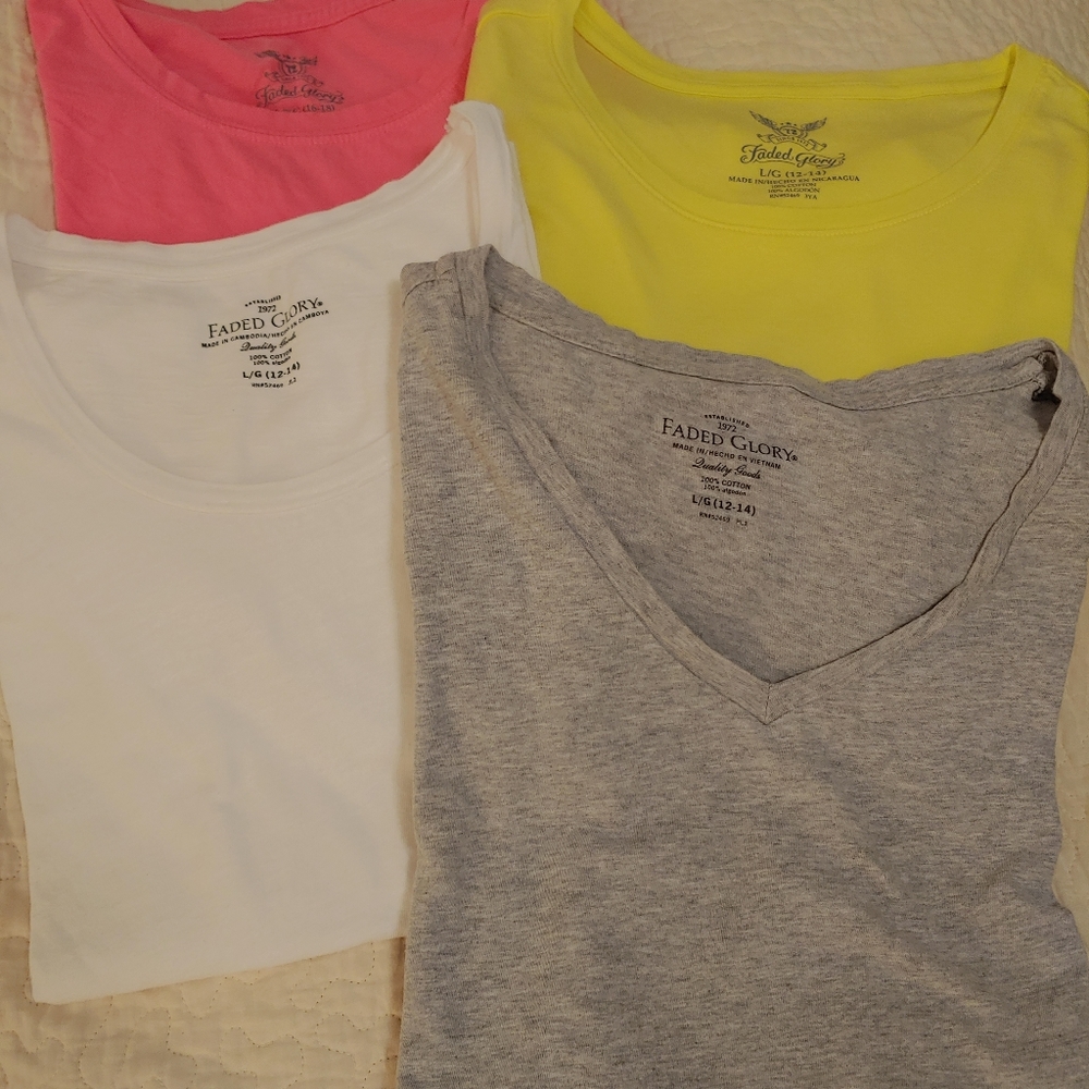 Faded Glory tshirts